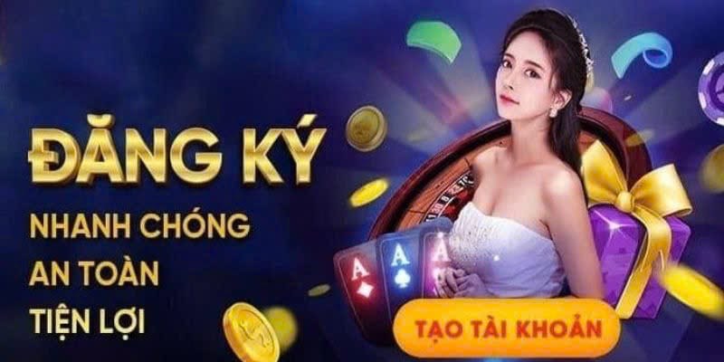Đăng ký chơi tại cổng game Cf68 với quy trình siêu đơn giản